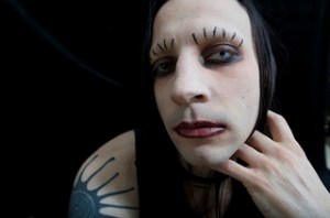 This is what my makeup looked like in middle school!